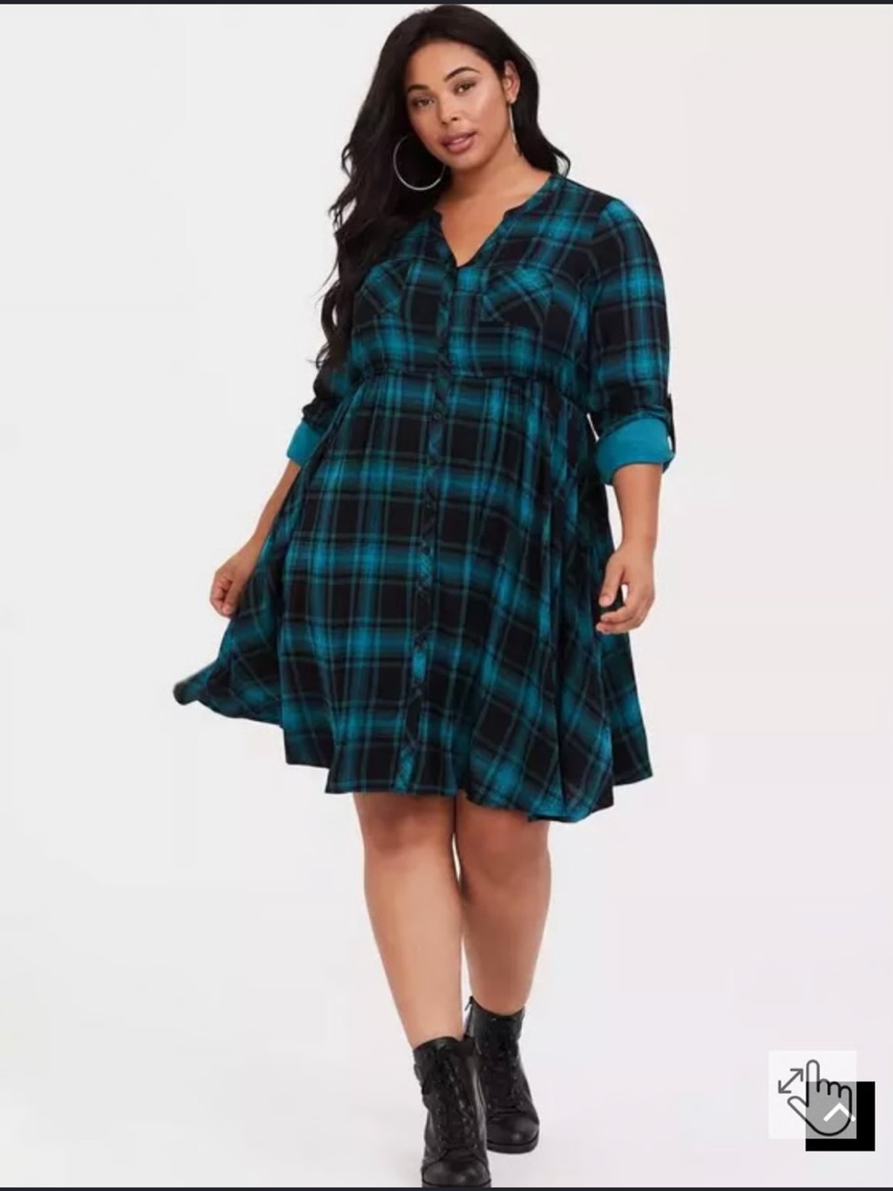 Torrid Plaid Dress